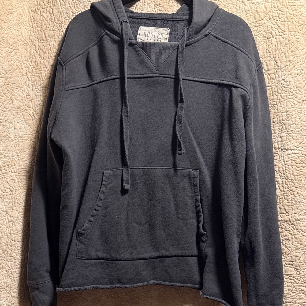Modern Women's Dark Gray Hoodie